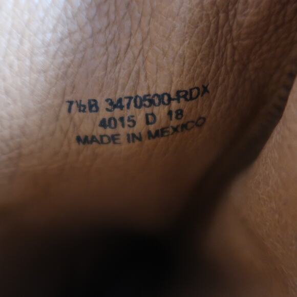 Frye Boots Womens 7.5 Tall Melissa Belted Leather Brown Riding Knee High Zip - Picture 16 of 16